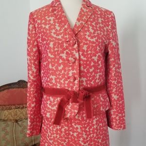 Moschino jacket skirt set